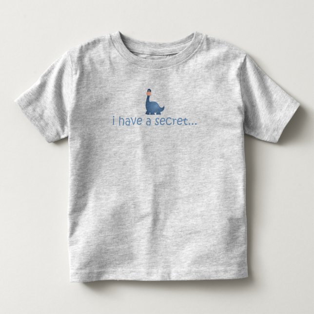 T-shirt Pour Les Tous Petits Big Brother secret (Devant)
