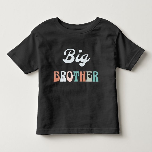 T-shirt Pour Les Tous Petits Big Brother Super (Devant)