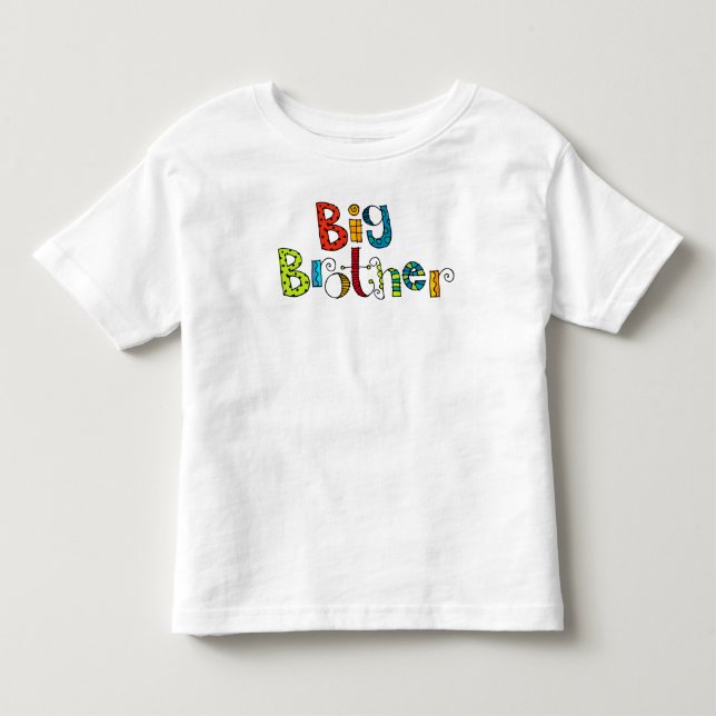 T-shirt Pour Les Tous Petits Big Brother Tee (Devant)