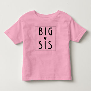 T-shirt Pour Les Tous Petits Big Sis