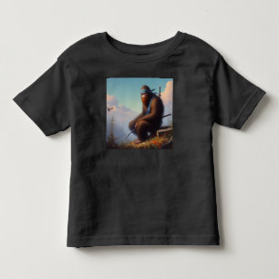 T-shirt Pour Les Tous Petits Bigfoot Ninja