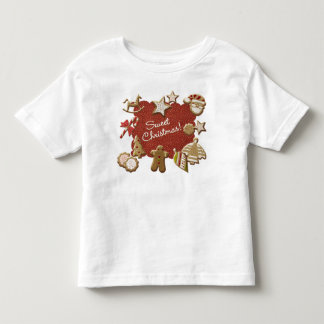 T-shirt Pour Les Tous Petits Biscuits de Noël