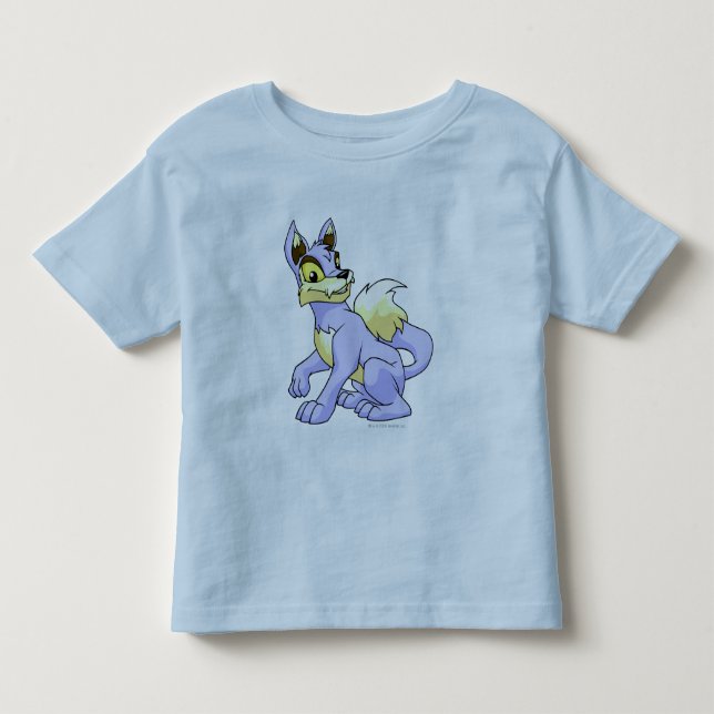 T-shirt Pour Les Tous Petits Bleu de Lupe (Devant)