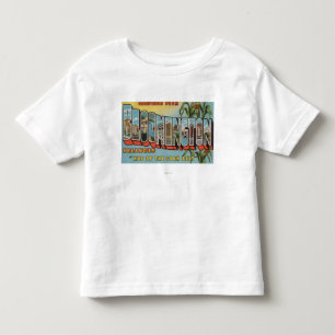 T-shirt Pour Les Tous Petits Bloomington, l'Illinois - grandes scènes 2 de