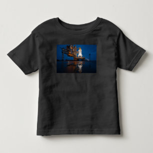 T-shirt Pour Les Tous Petits Blue Sky for Space Shuttle Atlantis Launch