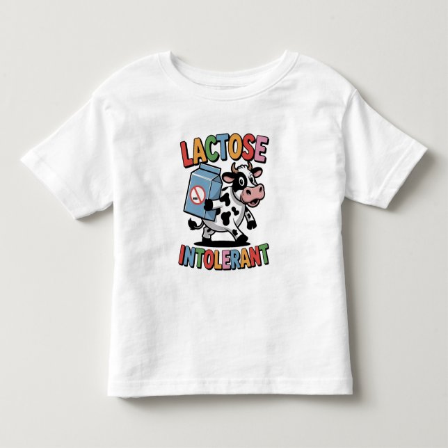 T-shirt Pour Les Tous Petits Boire du lait drôle mème sarcastique (Devant)