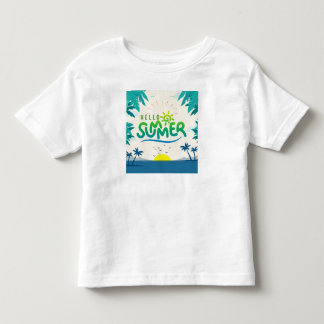 T-shirt Pour Les Tous Petits Bonjour été