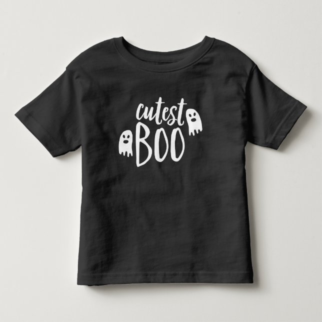 T-shirt Pour Les Tous Petits Boo de coupe | Halloween (Devant)