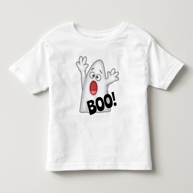 T-shirt Pour Les Tous Petits Boo Ghost (Devant)