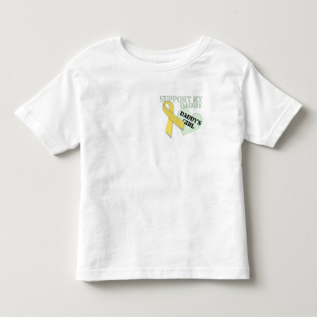 T-shirt Pour Les Tous Petits Bottes sur terre Daddys Girl (Devant)
