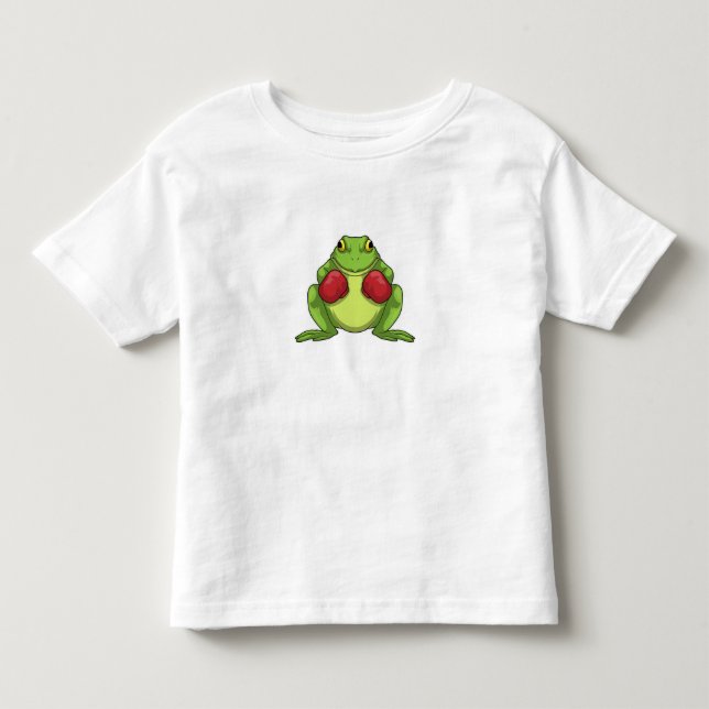 T-shirt Pour Les Tous Petits Boxer Boxing Gloves (Devant)