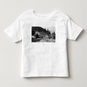 T-shirt Pour Les Tous Petits Brinnon, vue de WA d'auberge olympique sur le