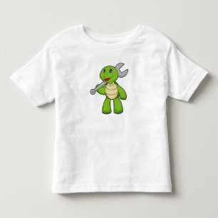 T-shirt Pour Les Tous Petits Broche mécanique de tortue