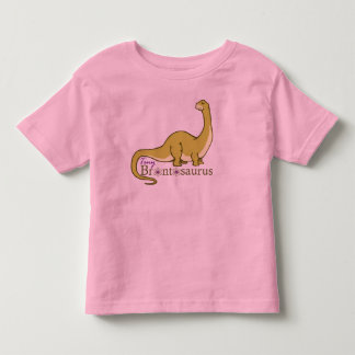 T-shirt Pour Les Tous Petits Brontosaurus minuscule