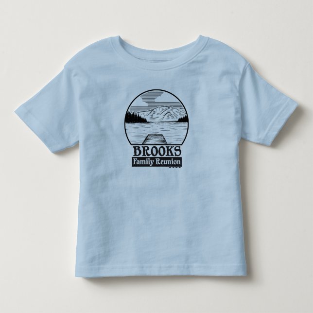 T-shirt Pour Les Tous Petits Brooks Family Reunion Toddler (Devant)