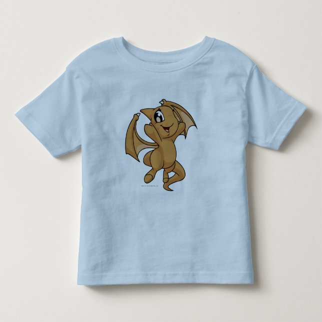 T-shirt Pour Les Tous Petits Brun de Shoyru (Devant)
