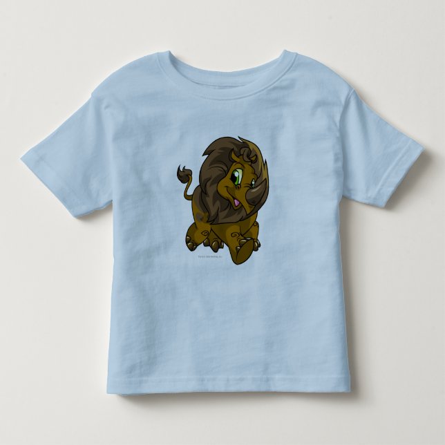 T-shirt Pour Les Tous Petits Brun de Tonu (Devant)