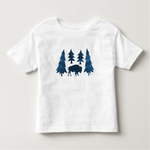T-shirt Pour Les Tous Petits Buffalo/bison