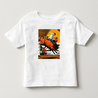 T-shirt Pour Les Tous Petits Bull Riding par Fred Ludekens