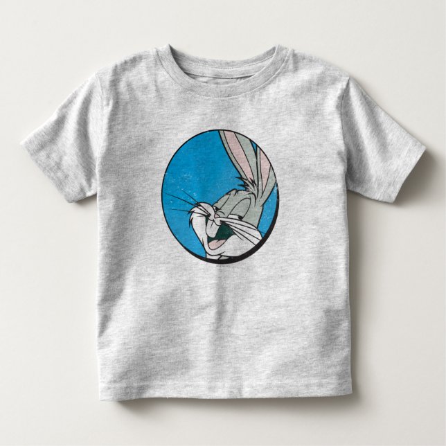 T-shirt Pour Les Tous Petits BUNNY™ Retro Blue Patch (Devant)