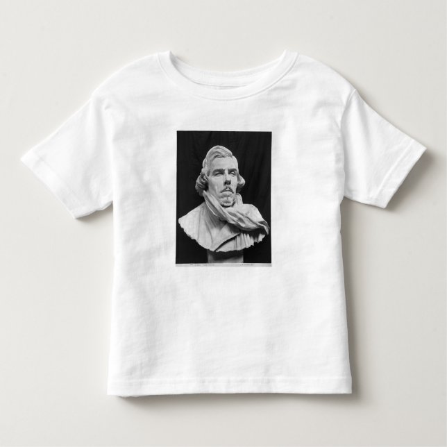 T-shirt Pour Les Tous Petits Buste d'Eugène Delacroix (Devant)