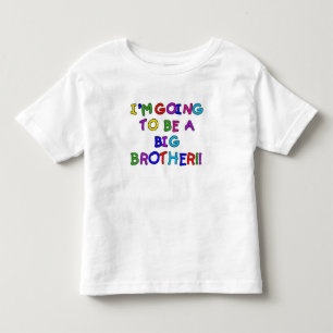 T-shirt Pour Les Tous Petits Ça va être un Big Brother