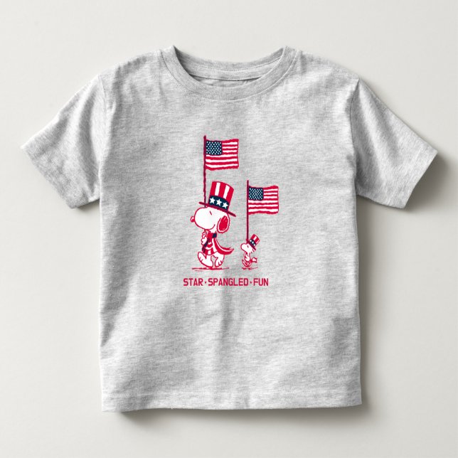 T-shirt Pour Les Tous Petits cacahuètes | American Summer Old Glory (Devant)