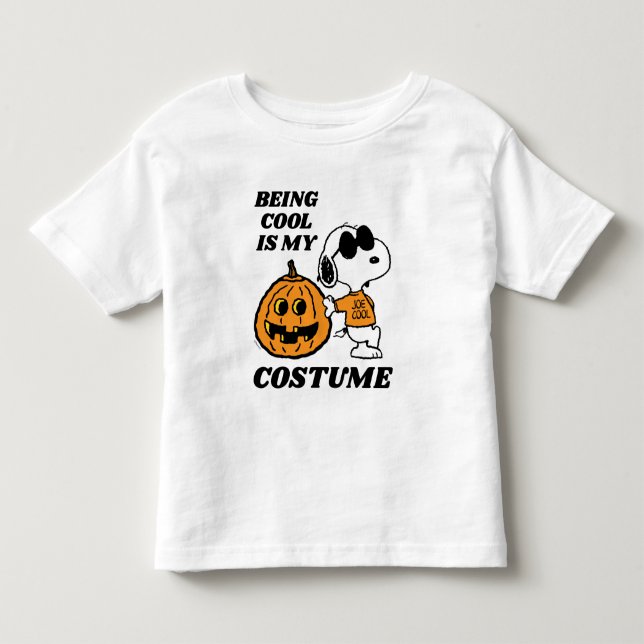 T-shirt Pour Les Tous Petits cacahuètes | Être Cool Est Mon Costume (Devant)