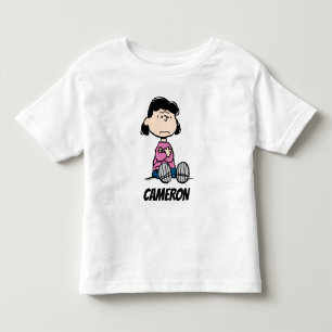 T-shirt Pour Les Tous Petits cacahuètes   Lucy Avec Armoiries Traversées