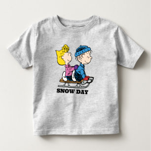 T-shirt Pour Les Tous Petits cacahuètes   Sally & Linus Sled