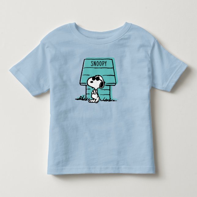 T-shirt Pour Les Tous Petits cacahuètes | Snoopy Be Real (Devant)