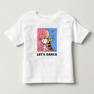 T-shirt Pour Les Tous Petits cacahuètes Snoopy & Charlie Danse Brown mi-mi-mi