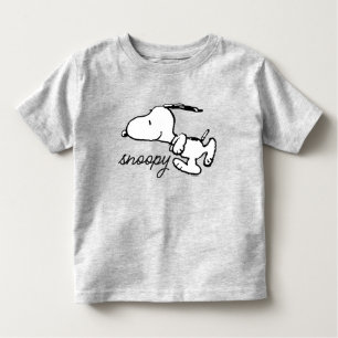 T-shirt Pour Les Tous Petits cacahuètes   Snoopy Run