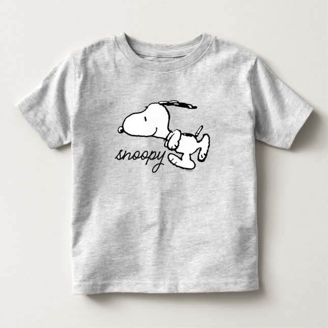 T-shirt Pour Les Tous Petits cacahuètes | Snoopy Run (Devant)