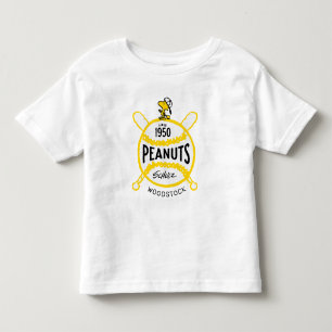 T-shirt Pour Les Tous Petits cacahuètes WoodstockPeanuts Baseball depuis 1950