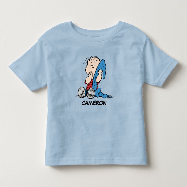 T-shirt Pour Les Tous Petits Cachou | Linus & Sa Couverture (Devant)
