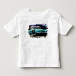 T-shirt Pour Les Tous Petits Cadillac vert d'Elvis Presley convertible en