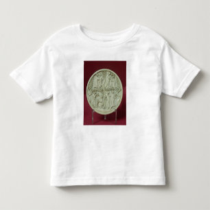 T-shirt Pour Les Tous Petits Caisse de miroir dépeignant les scènes courtoise
