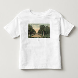 T-shirt Pour Les Tous Petits CaliforniaPalms à côté de route