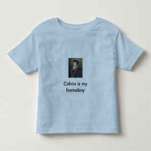 T-shirt Pour Les Tous Petits Calvin est mon homeboy