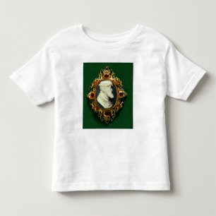 T-shirt Pour Les Tous Petits Camée soutenant le portrait de Charles I de