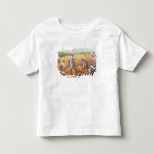 T-shirt Pour Les Tous Petits Camille Pissarro les glaneurs, 1889