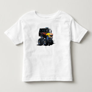 T-shirt Pour Les Tous Petits Camion monstre de dessin animé
