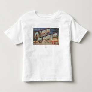 T-shirt Pour Les Tous Petits Camp Davis, la Caroline du Nord - grandes scènes