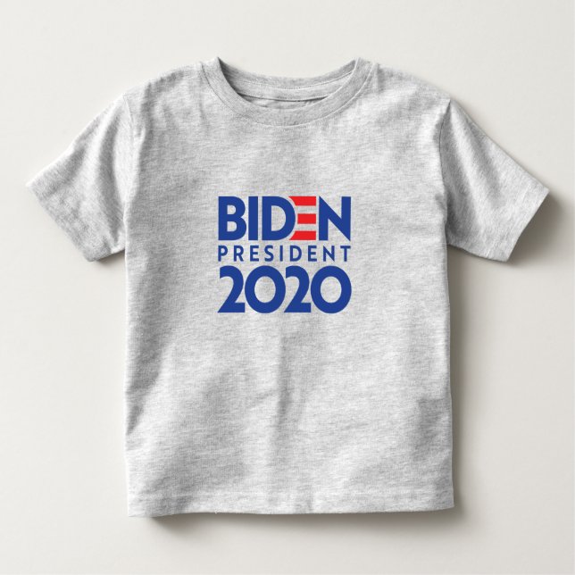 T-shirt Pour Les Tous Petits Campagne pour le BIDEN (Devant)