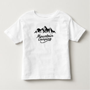 T-shirt Pour Les Tous Petits Camping de montagne
