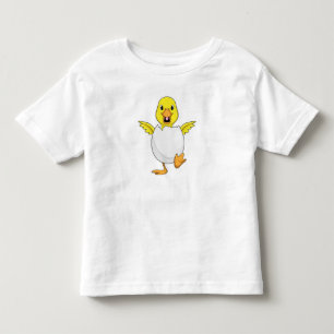T-shirt Pour Les Tous Petits Canard avec oeuf