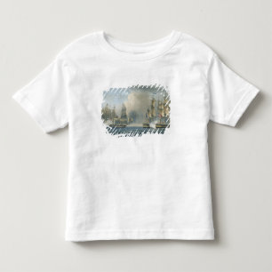 T-shirt Pour Les Tous Petits Capture du Pomone par voie HMP Arethusa outre du