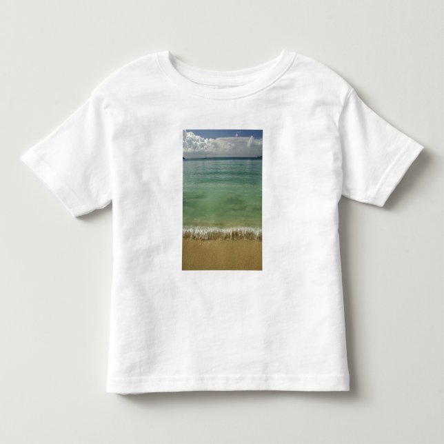 T-shirt Pour Les Tous Petits Caraïbes, îles Vierges américaines, Saint-Thomas,  (Devant)