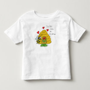 T-shirt Pour Les Tous Petits Caricature de Noël de Noël amusante